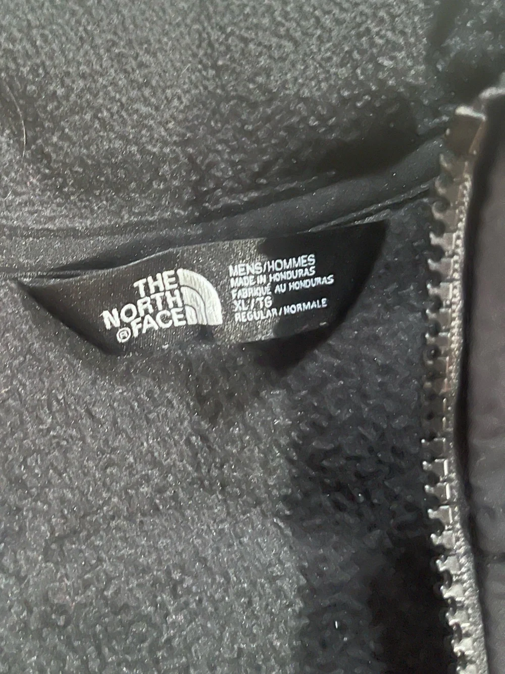 The North Face Black Half-Zip Fleece Pullover